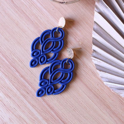 Orecchini Agadir Blu Zaffiro