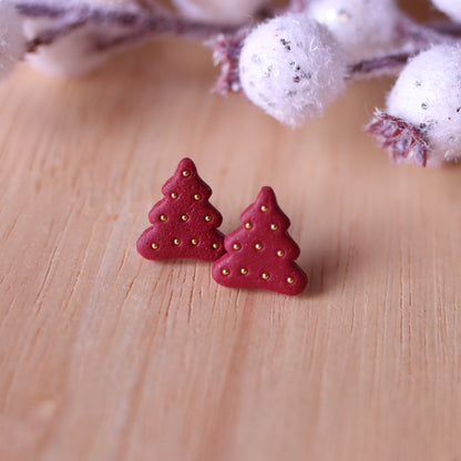 Orecchini Alberi Natale lobo