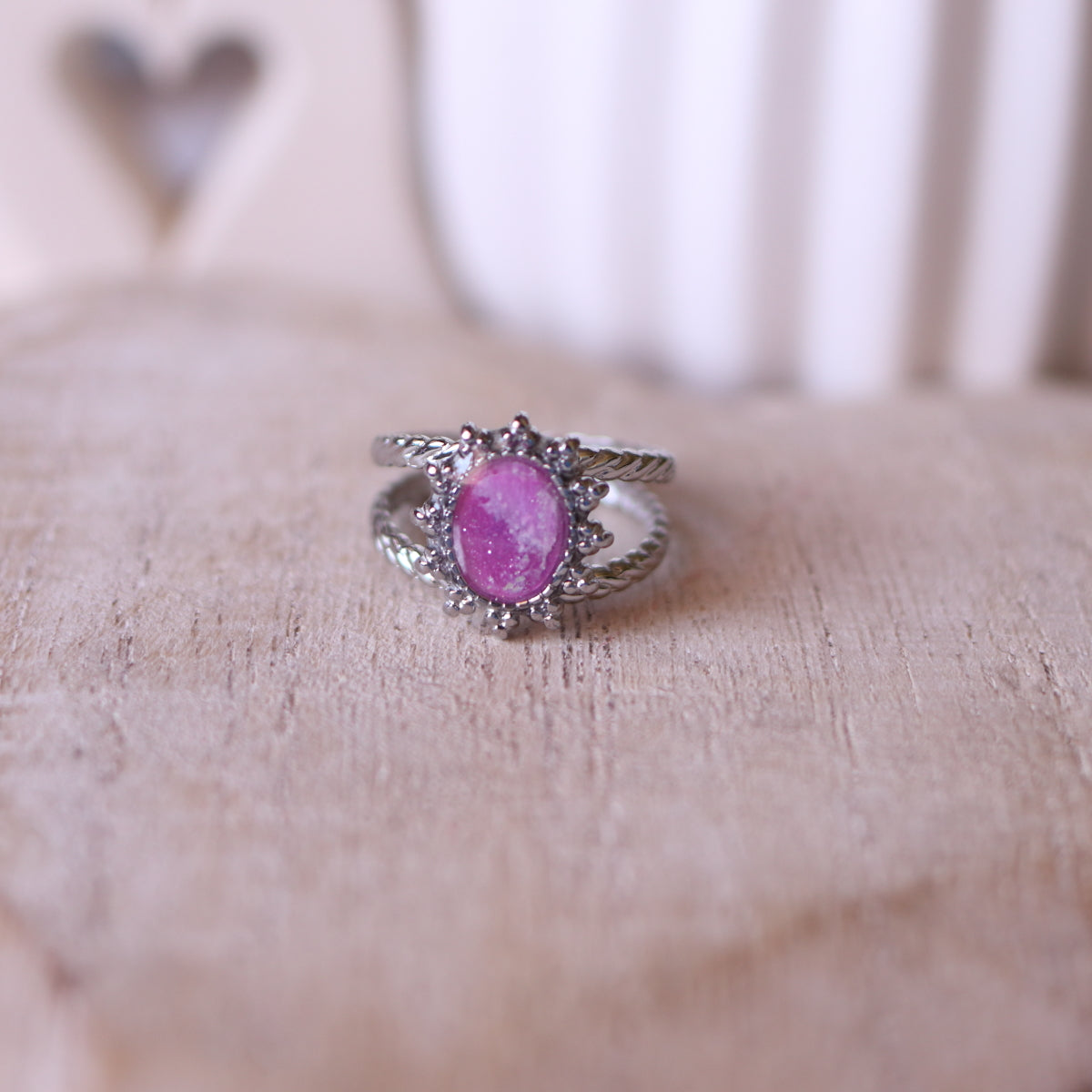 Anello Fucsia sole