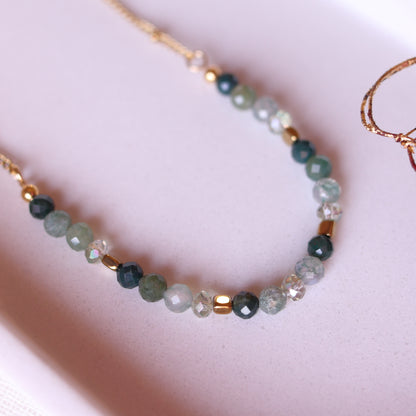 Collana Armonia Diaspro Verde