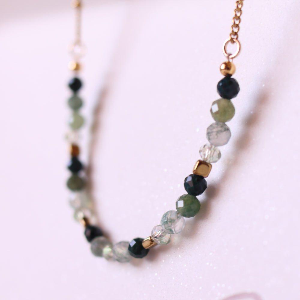 Collana Armonia Diaspro Verde