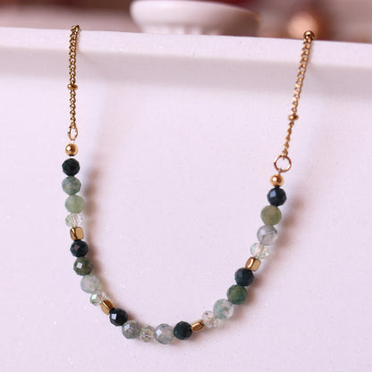 Collana Armonia Diaspro Verde