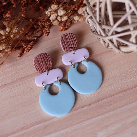 Orecchini Bali Bianco Menta