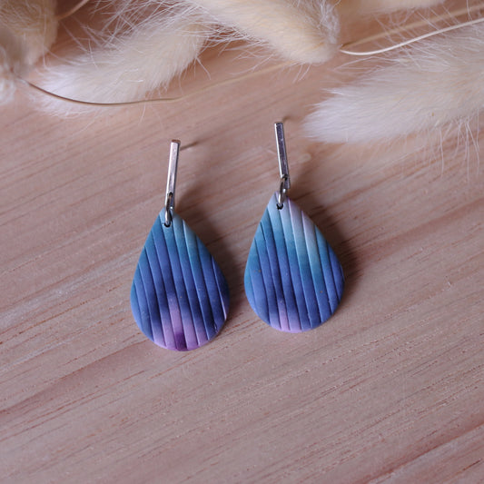 Orecchini Bargello Blu Azzurro Goccia