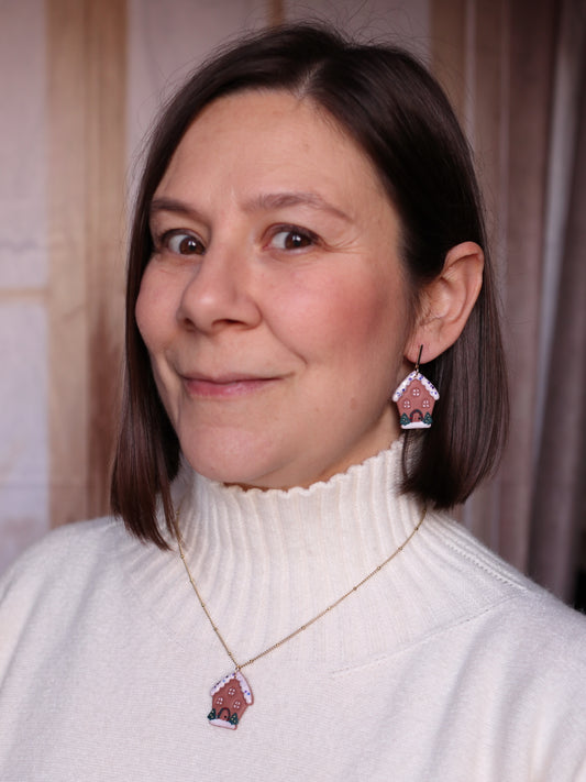 Collana Casetta Natalizia