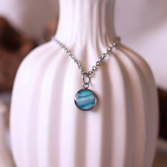 Collana Verde Acqua tondo