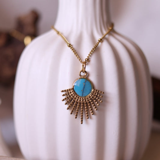 Collana Turchese Sole