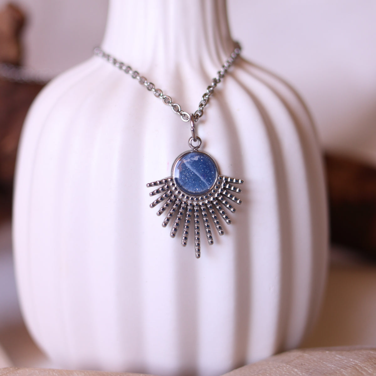 Collana Blu Sole