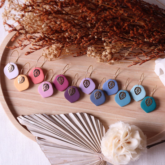 Orecchini Dafne Magenta