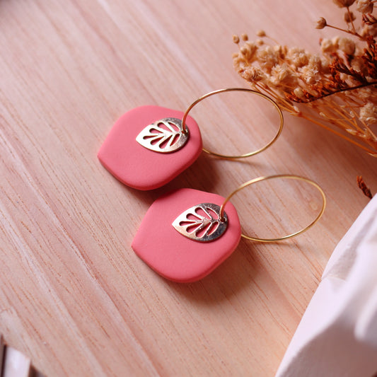 Orecchini Dafne Corallo