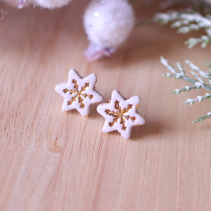 Orecchini Fiocco Neve Lobo