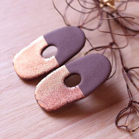 Orecchini Fusion Cioccolato