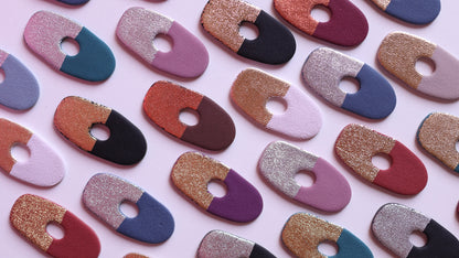 Orecchini Fusion Cappuccino (Beige)