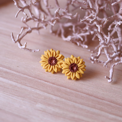 Orecchini Girasole lobo