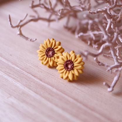 Orecchini Girasole lobo