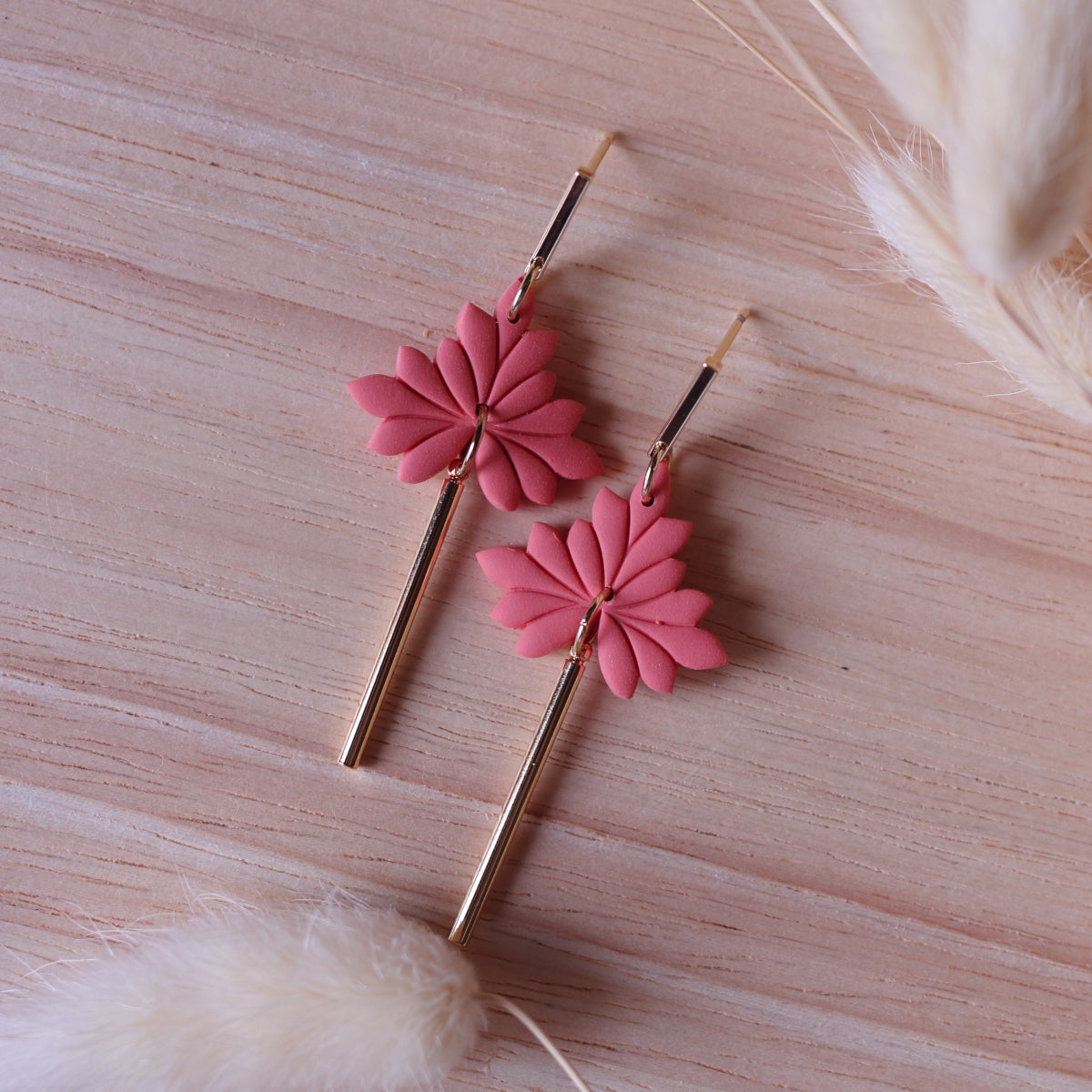 Orecchini Hanami Corallo