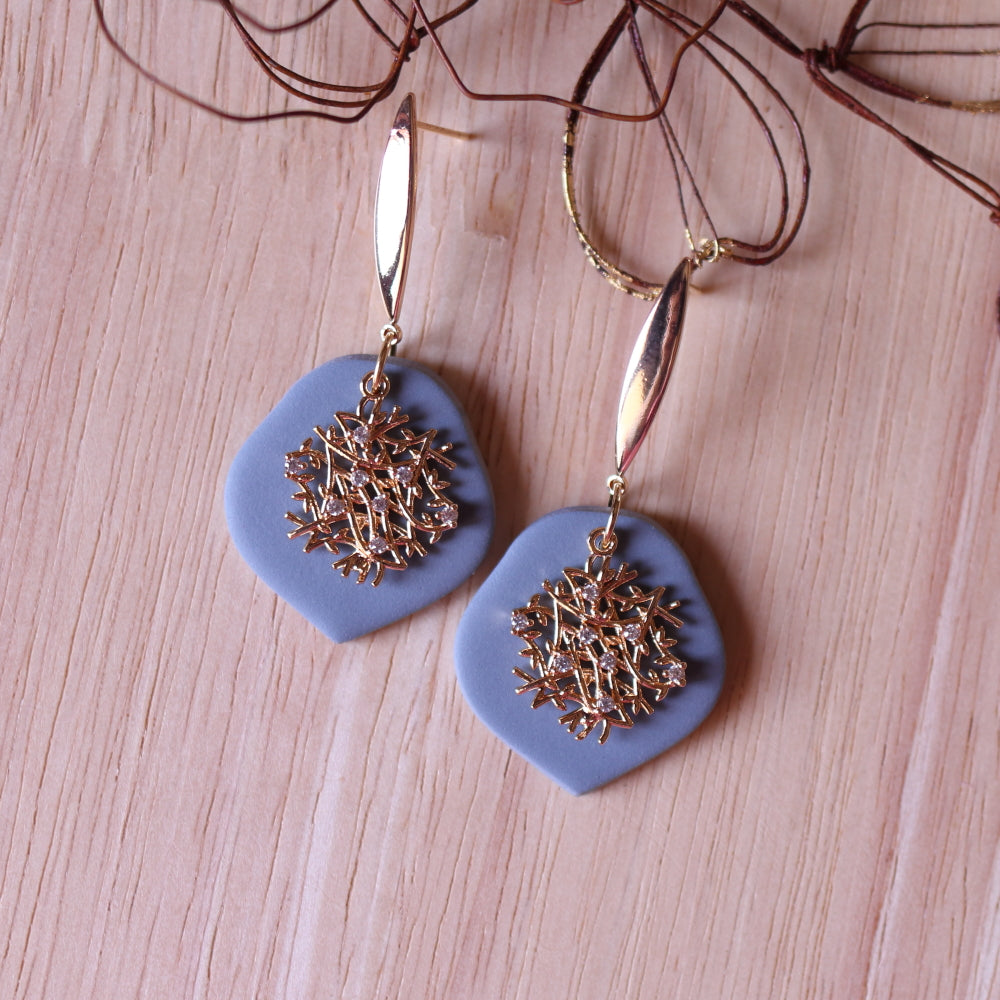 Orecchini Intreccio Mare D'Inverno