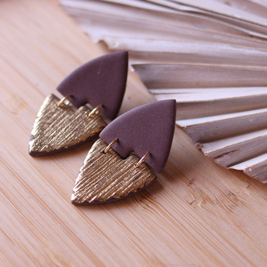 Orecchini Jem 1' serie Cioccolato