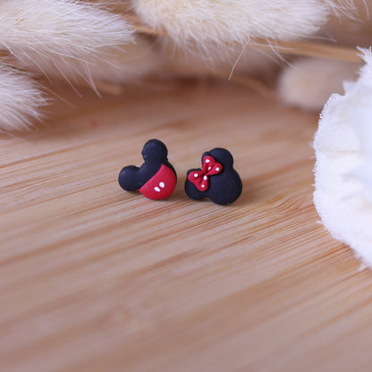 Orecchini Minnie e Topolino Lobo