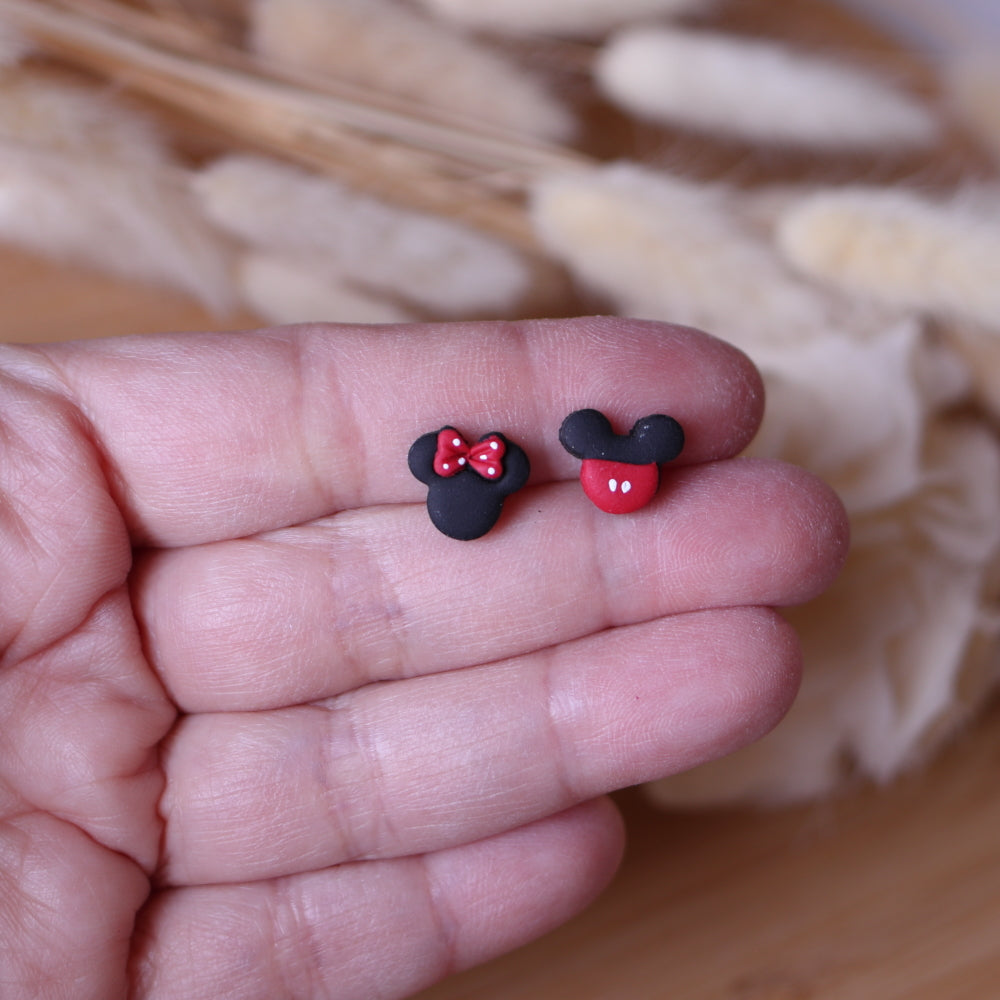 Orecchini Minnie e Topolino Lobo