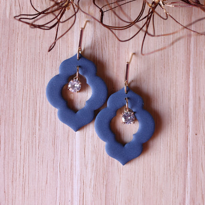Orecchini Moroccan Blu