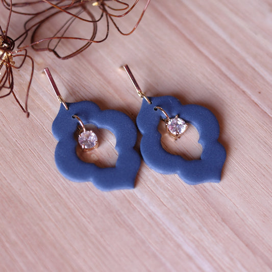 Orecchini Moroccan Blu