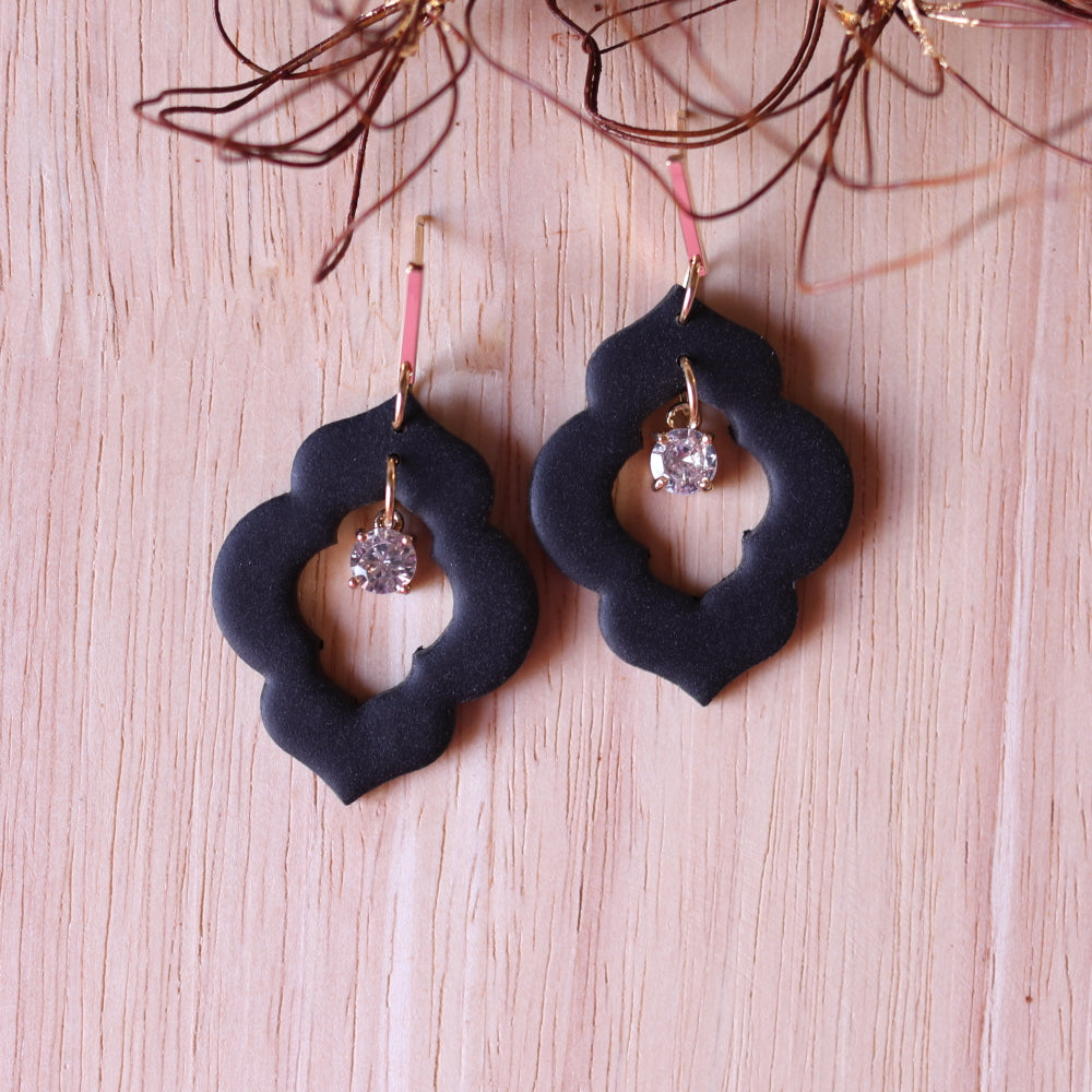 Orecchini Moroccan Nero