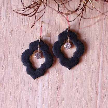Orecchini Moroccan Nero