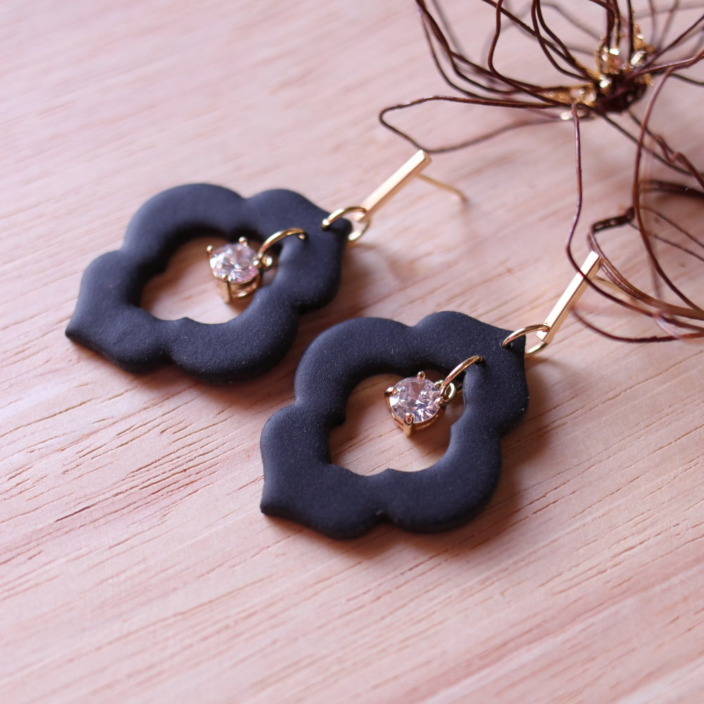 Orecchini Moroccan Nero