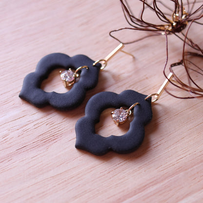 Orecchini Moroccan Nero