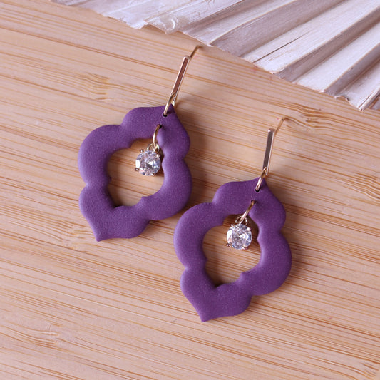 Orecchini Moroccan Viola