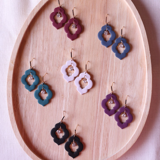 Orecchini Moroccan Bianco