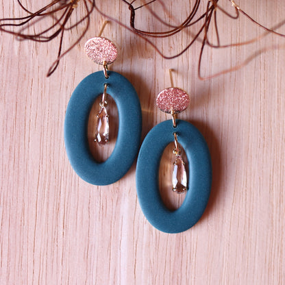 Orecchini Ovale Bosco Incantato