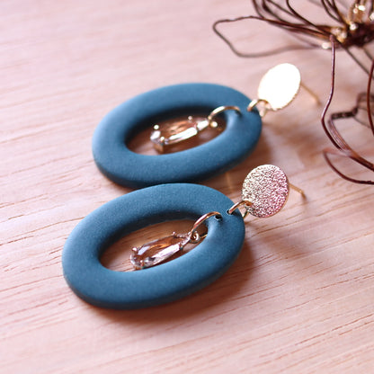 Orecchini Ovale Bosco Incantato