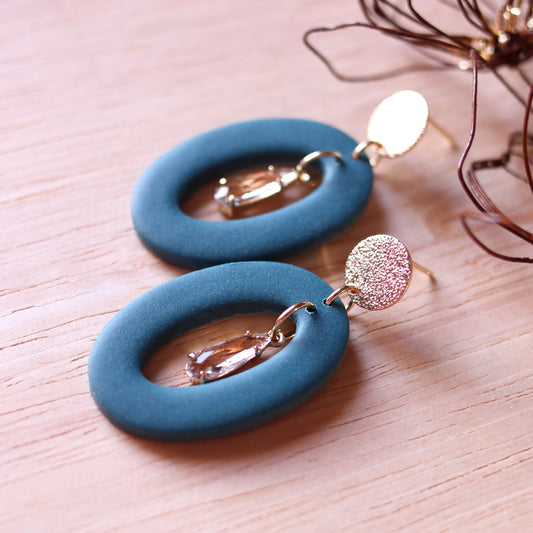 Orecchini Ovale Bosco Incantato