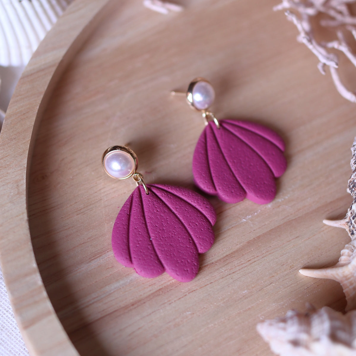 Orecchini Portofino Magenta