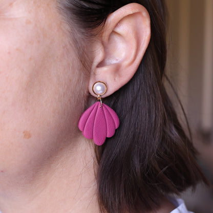Orecchini Portofino Magenta