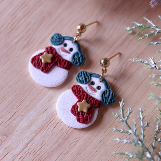 Orecchini Pupazzo di Neve