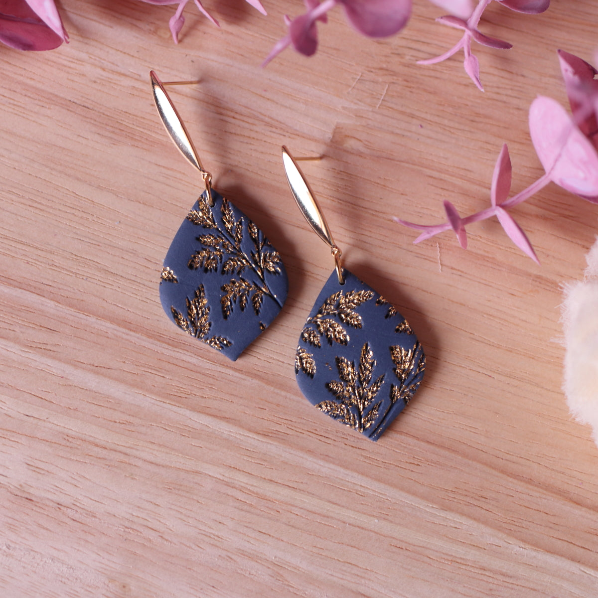 Orecchini Salice Blu Goccia
