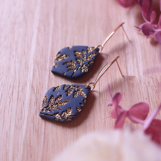 Orecchini Salice Blu Goccia