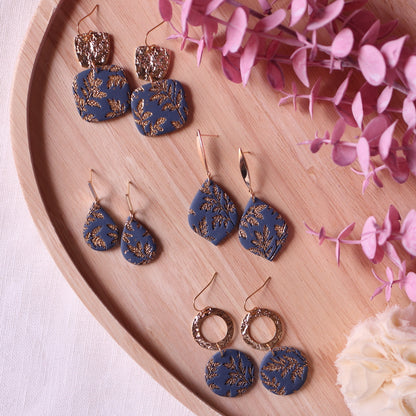 Orecchini Salice Blu Goccia