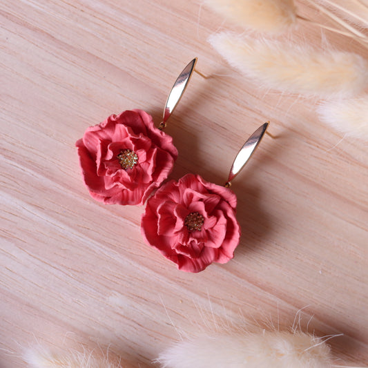 Orecchini Thelma Classic Corallo