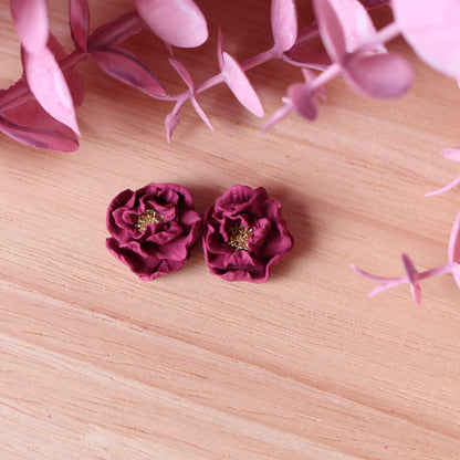 Orecchini Lobo Thelma Mini Magenta