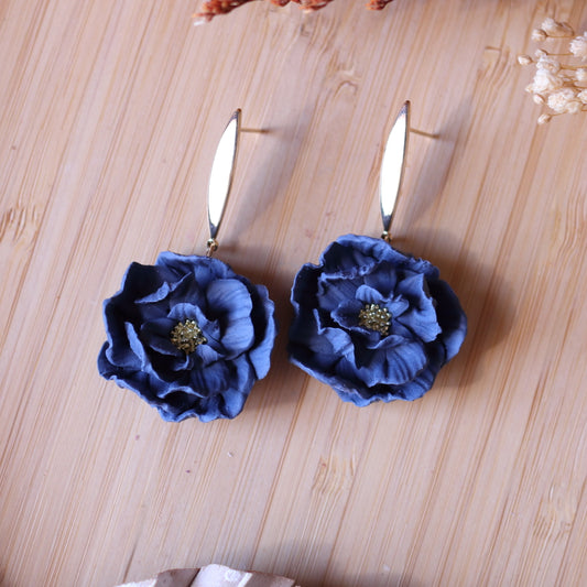 Orecchini Thelma Classic Blu Mirtillo