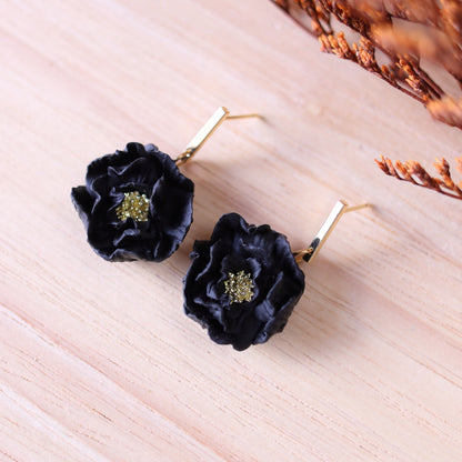 Orecchini Thelma Mini pendente Nero