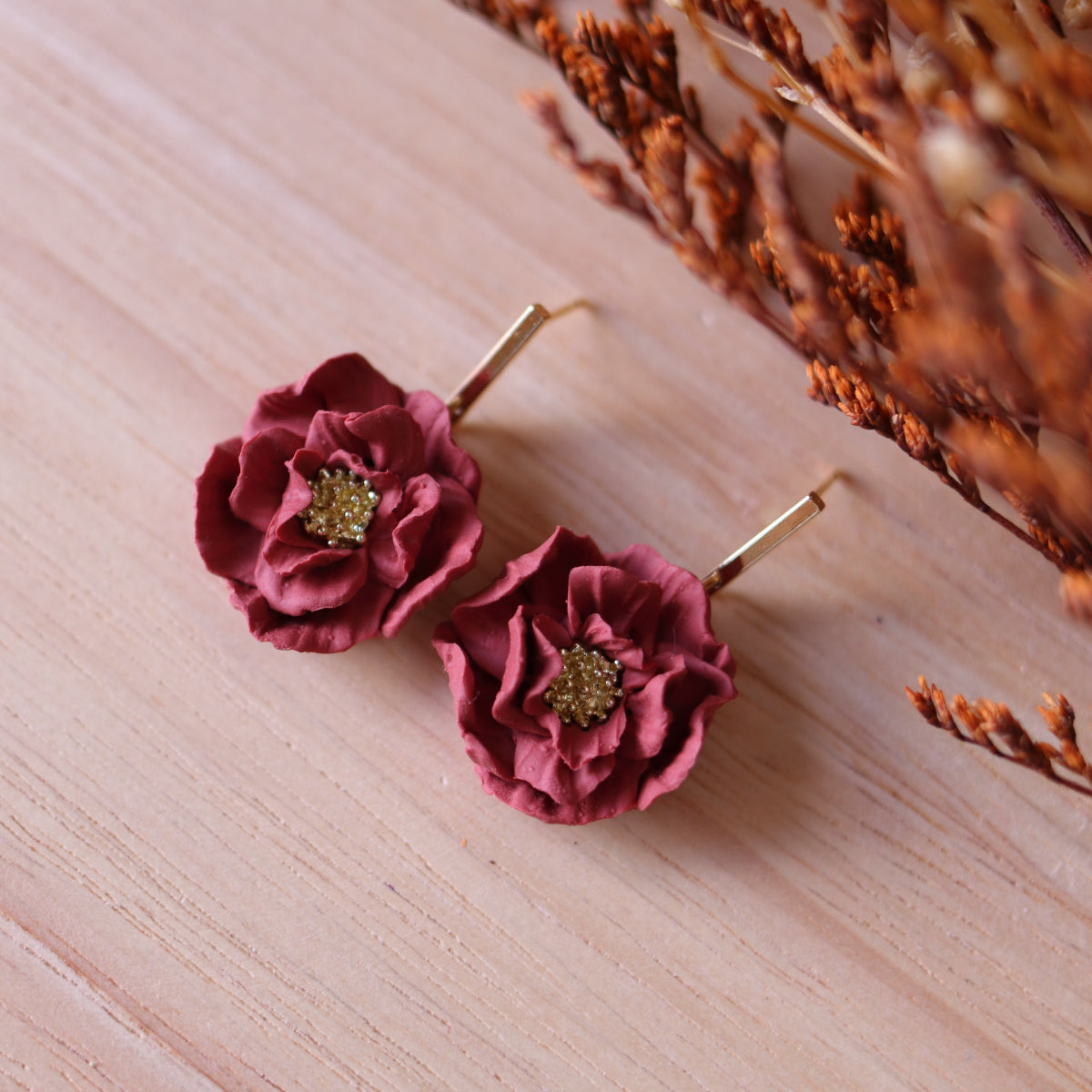 Orecchini Thelma Mini pendente Terracotta