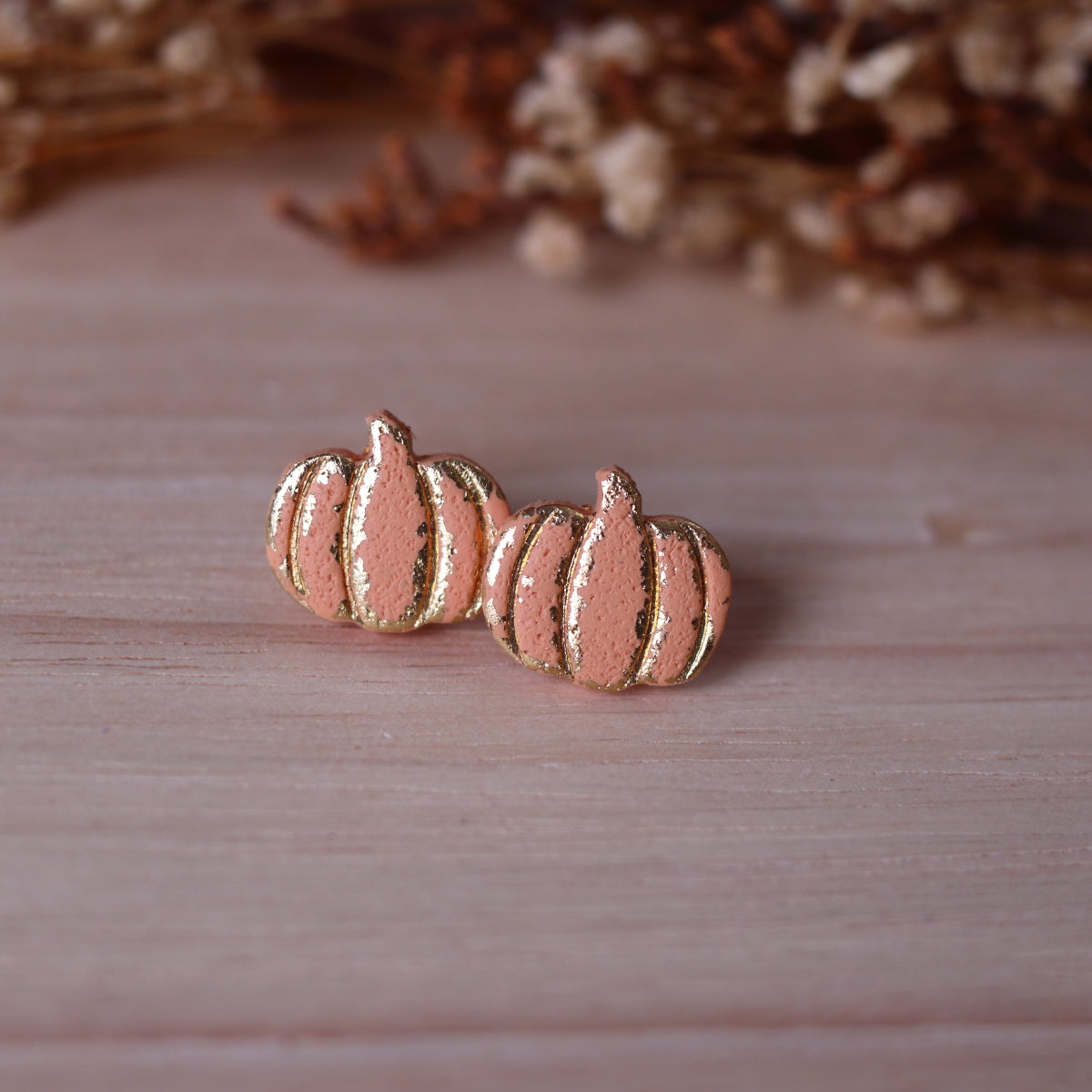 Orecchini Lobo Zucca Giallo