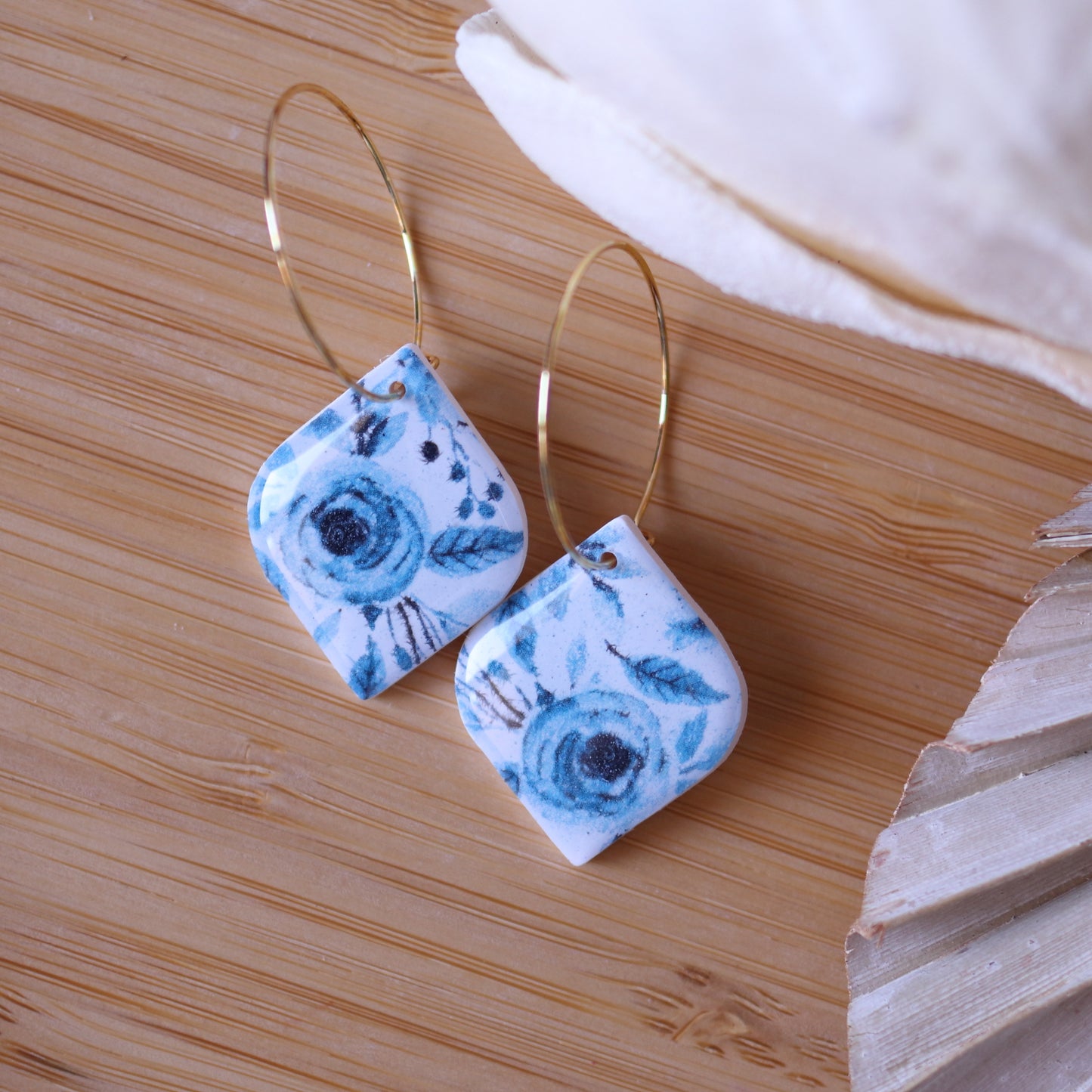 Fiori Blu rombo