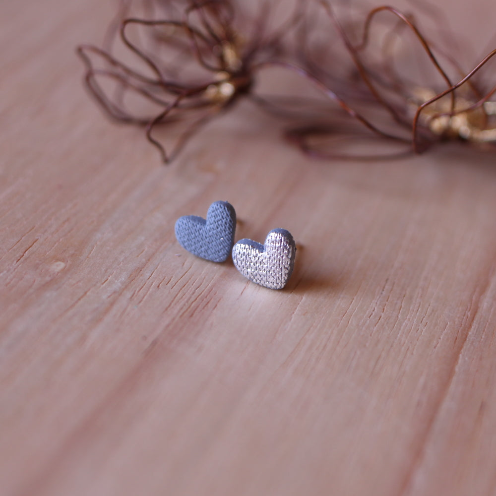 Orecchini Lobo Cuore Mare d'Inverno