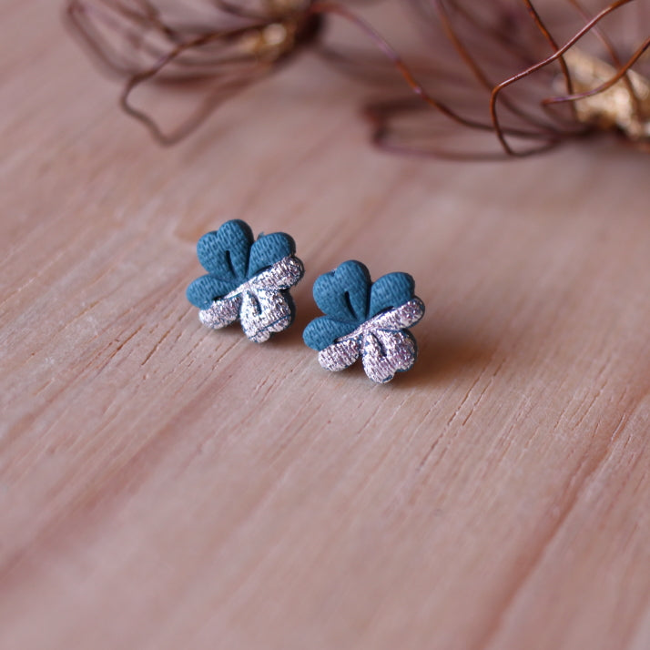 Orecchini Lobo Fiore Bosco Incantato (Verde)